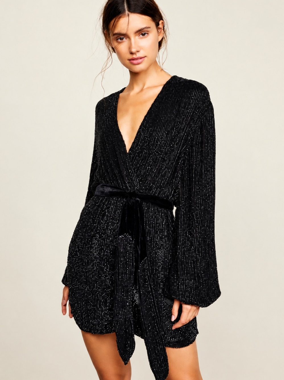 Retrofête Gabrielle Robe Dress Black Size X-Small